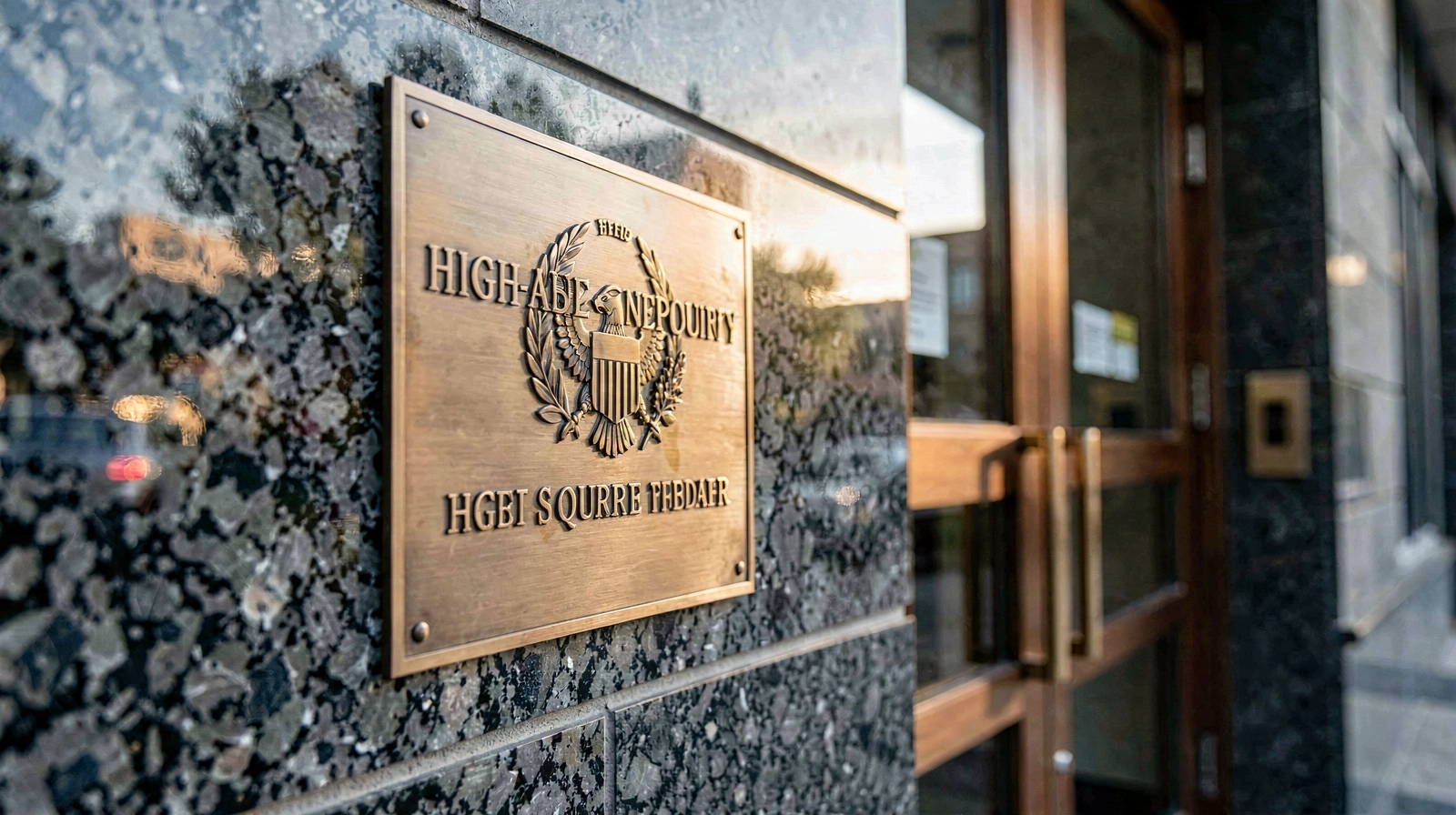 Official government entrance