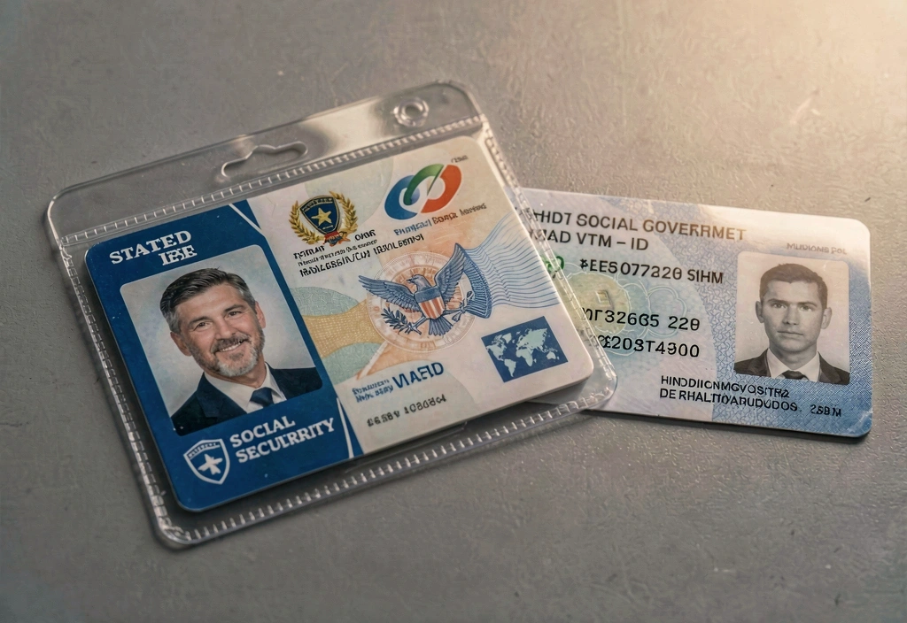 Social Security card and ID verification