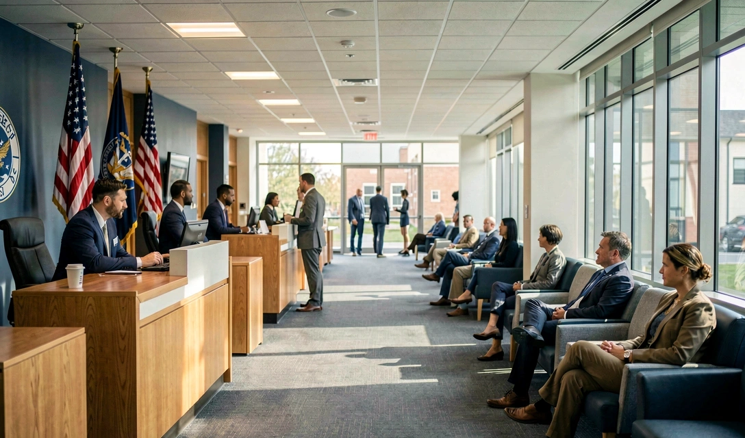 Regional office interior